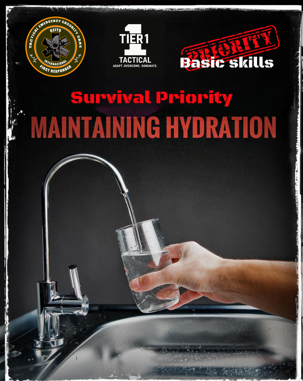 Hydration is a Weapon: Dehydration Will Kill You Quicker Than You Think