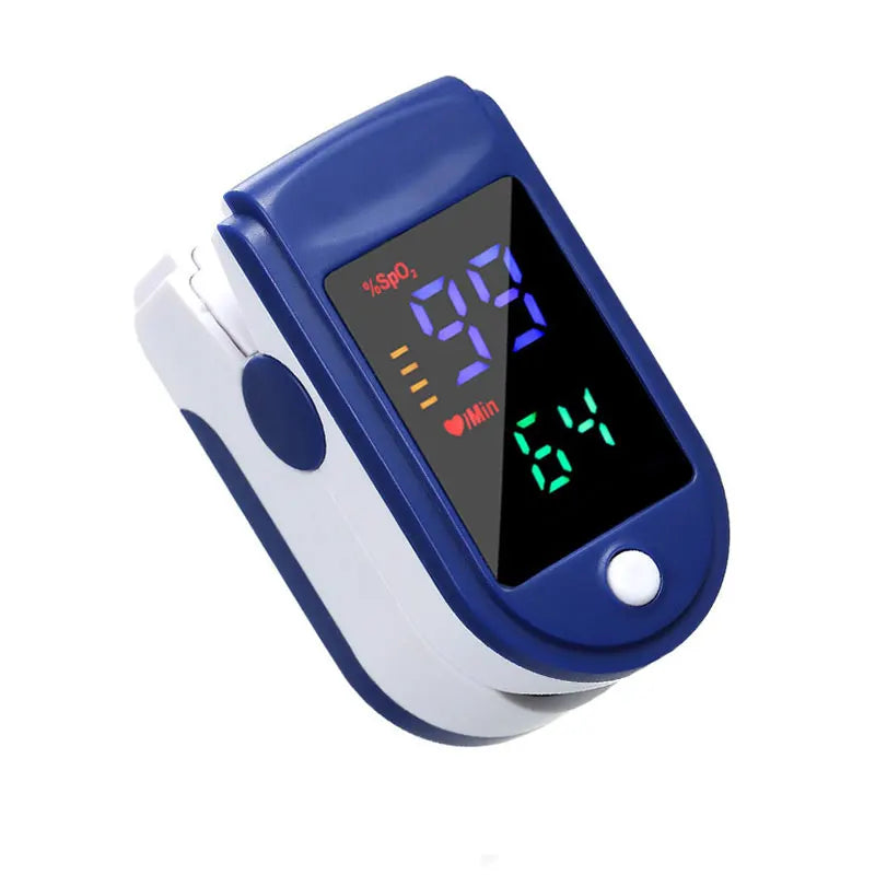 Finger Pulse Oximeter – Blood Oxygen & Heart Rate Monitor