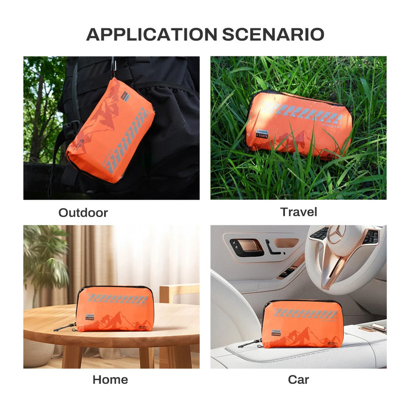 RHINO RESCUE Outdoor Travel First Aid Kit, lightweight, portable and waterproof, suitable for hiking, climbing, car and cycling