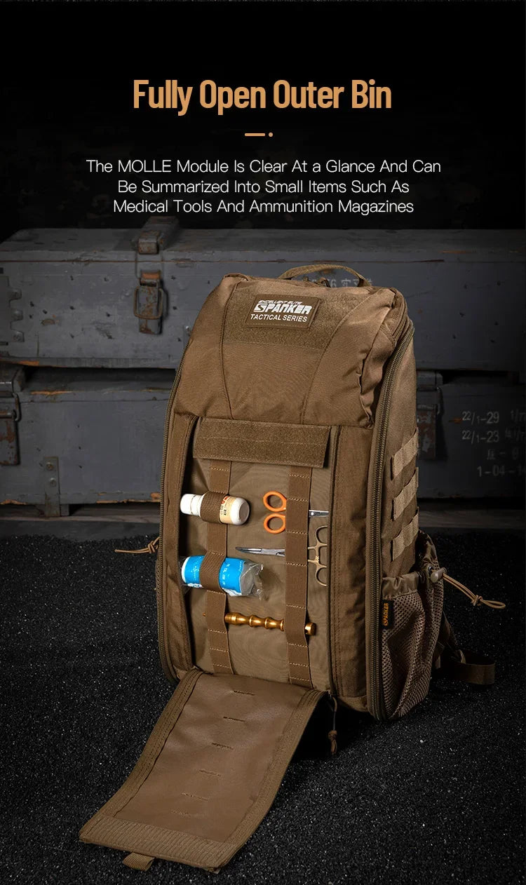 EXCELLENT ELITE SPANKER Tactical Medical Assault Backpack – Outdoor Use