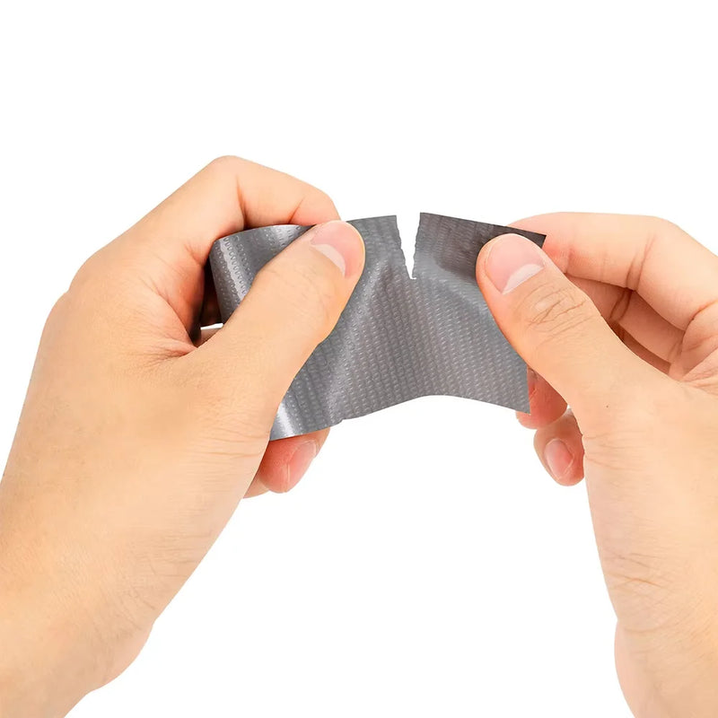 RHINO RESCUE Duct Tape,Waterproof , Gray Tape,Silver 5cm*2.5m, Indoor & Outdoor Use, No Residue, Tear by Hand