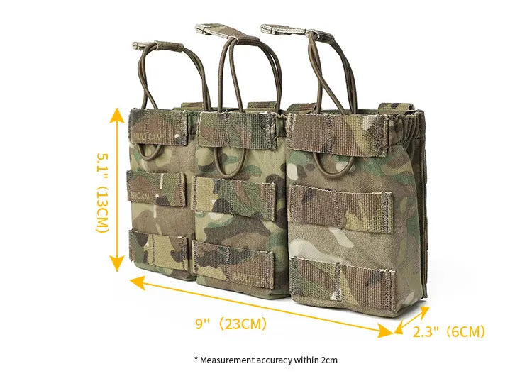 Emersongear 7.62mm Triple Open Top Magazine Pouch