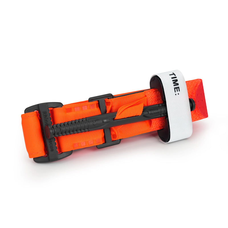 Rhino Rescue Tourniquet Hemostatic Control Single-Handed Application for Camping Hiking First Aid Tourniquets 95cm