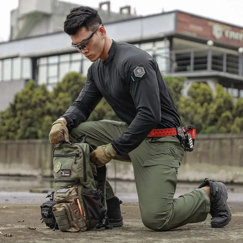 Emersongear Blue Label Antelope Tactical Pants Lightweight Trousers Ergonomic Camping Hiking Hunting Outdoor Sports Comfortable
