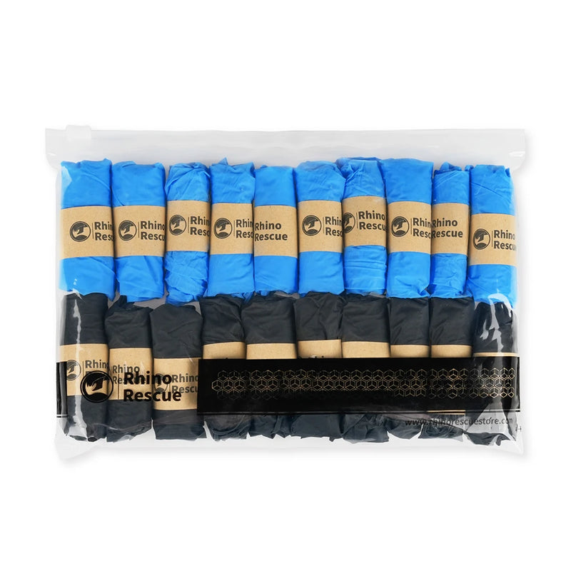 RHINO RESCUE Protective Gloves – Latex & Powder Free, Single Use