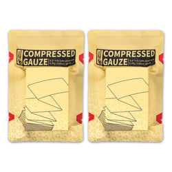 Sterile Compressed Gauze for Emergency Wound Dressing First Aid and Trauma Kit For Camping Travel 0utdoor Survival RHINO RESCUE