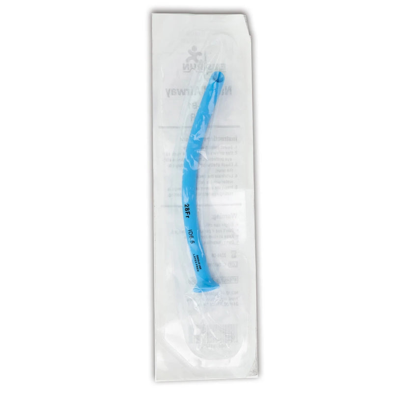 Rhino Rescue Nasopharyngeal (Nasal) Airway 2pcs NPA With Lubrican Nasopharyngeal Airway 28FR