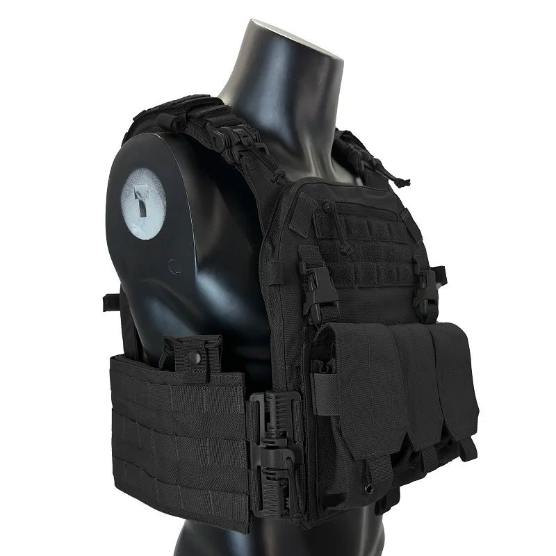 EMERSONGEARS 1000D Nylon Fabric Quick Releaseable  6094K tactical vest with Triple magazine pouch