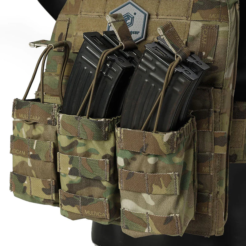 Emersongear 7.62mm Triple Open Top Magazine Pouch