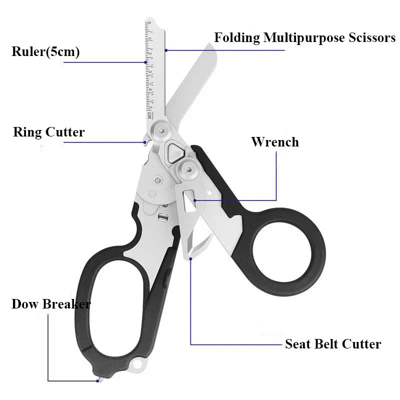 Leatherman Raptors First Aid Tactical Folding Scissors