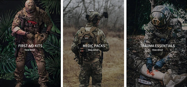 Rhino Rescue Soluble Hemostatic Gauze Portable Disposable Good Quality Combat Hemostatic Gauze Trauma Bandage