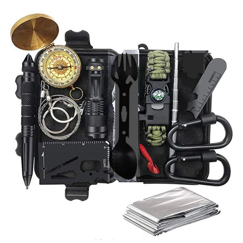 Outdoor Survival Kit – Tactical First Aid Bag for Camping & Emergency Use