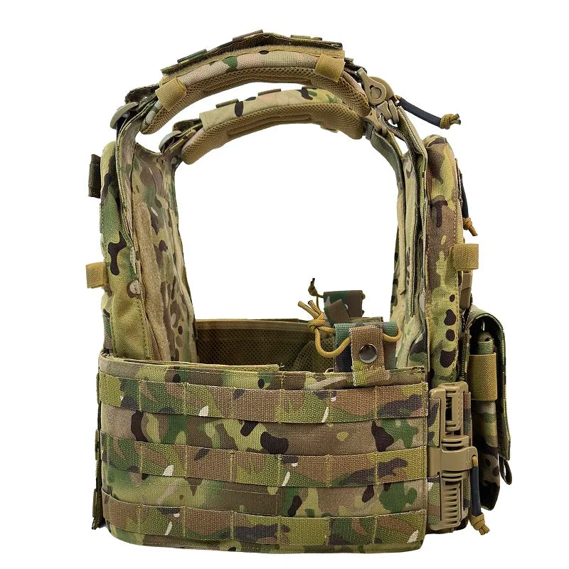 EMERSONGEARS 1000D Nylon Fabric Quick Releaseable  6094K tactical vest with Triple magazine pouch
