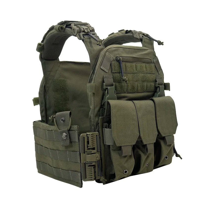 EMERSONGEARS 1000D Nylon Fabric Quick Releaseable  6094K tactical vest with Triple magazine pouch