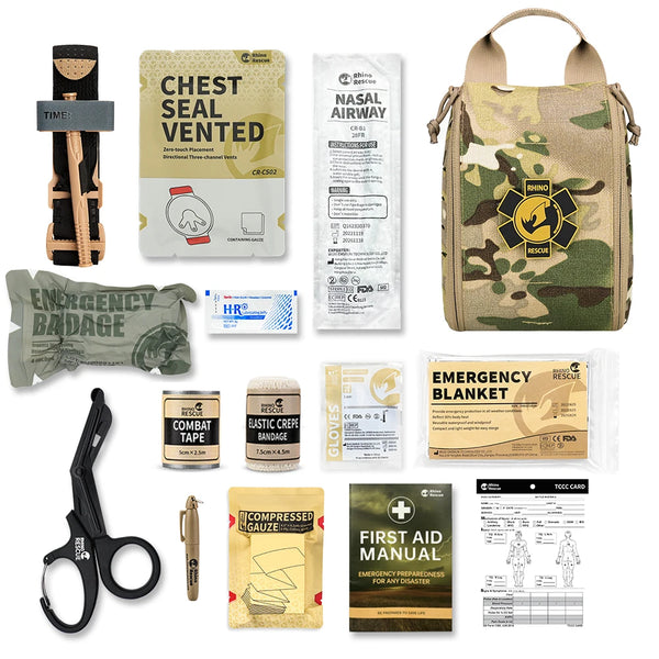 Rhino Rescue Kit – Survival Pouch for Camping & Hiking